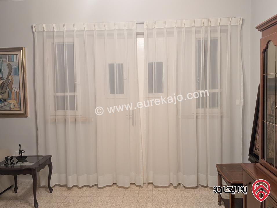 Sunny, fully furnished 2-bedroom apartment 140 Sqm for rent in Amman - Jabal Al Weibdeh