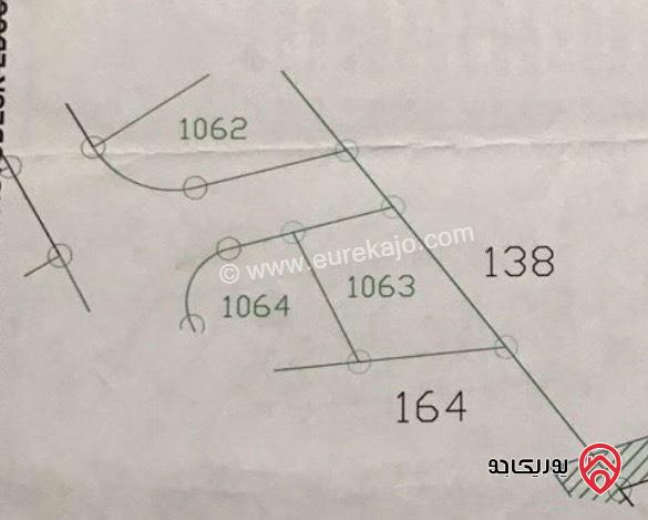 قطعة ارض مساحة 568م للبيع بسعر معقول في عمان - البيضاء