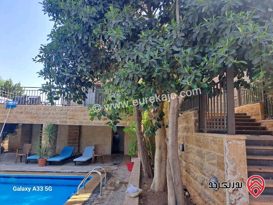 مزرعة وفيلا سايا للايجار في جرش اطلالات بانورامية خلابة على جبال دبين وجرش والسلط وتل الرمان 