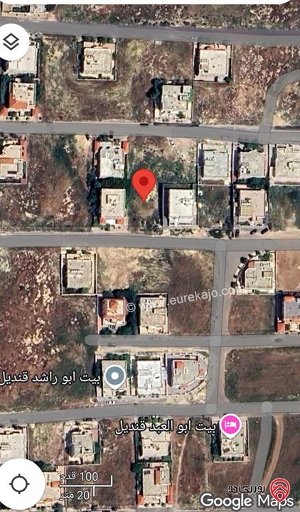 أرض سكنية مساحة 500م للبيع في عمان - شفا بدران / عيون الذيب