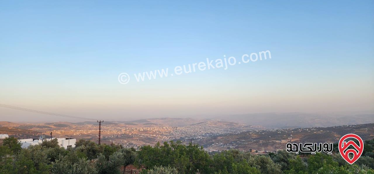 قطعة ارض مساحة 3483م للبيع في جرش - سوف بإطلالة خلابة وسط الطبيعة وهدوء الأحراش