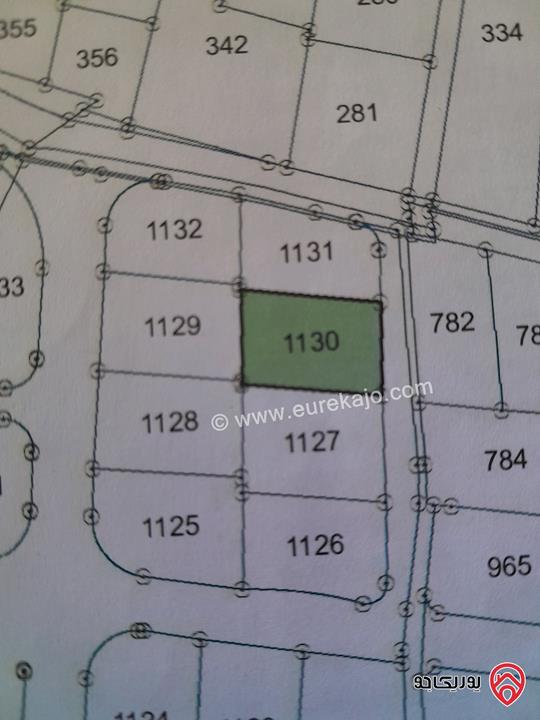 قطعة أرض مساحة 872م للبيع في عمان - الكمالية 