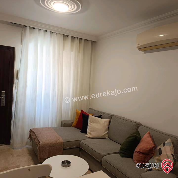 شقة مفروشة أرضية مساحة 50م للايجار سوبر ديلوكس في عمان - ضاحية الامير راشد