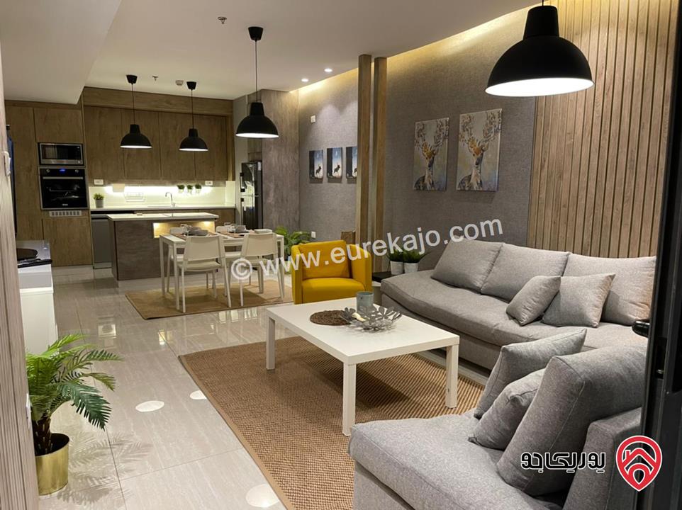 شقة فاخرة مساحة 120م للايجار مفروشة في عمان - عبدون