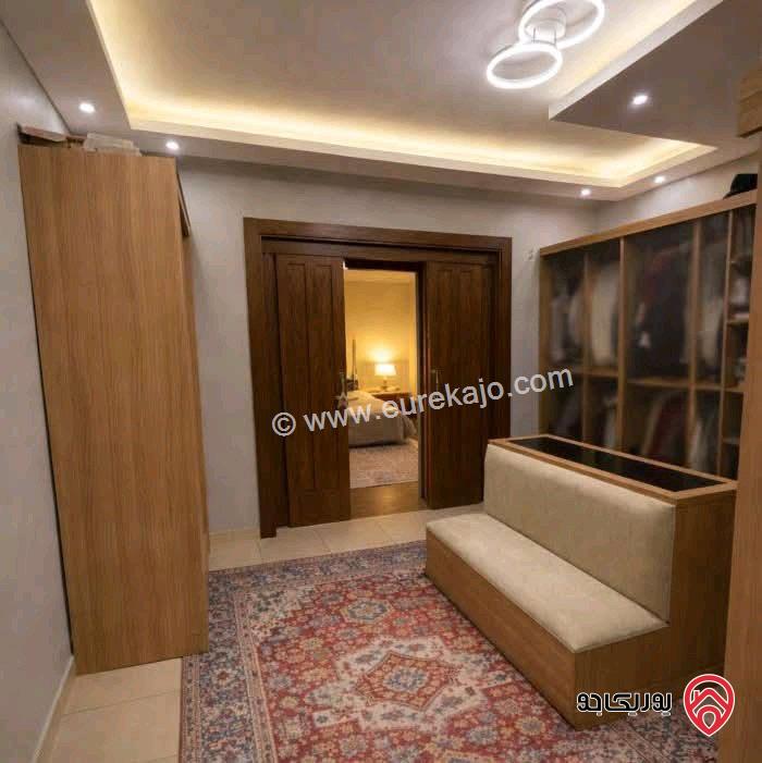 شقة مفروشة شبه ارضي مساحة 165م مع ترس 50م للايجار في عمان - ضاحية النخيل