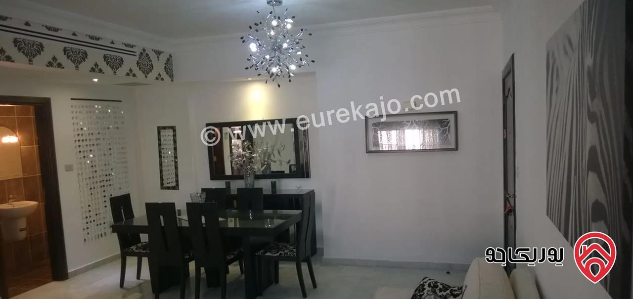 شقة طابق ثاني مساحة 135م مفروشة للايجار في عمان - الرابية