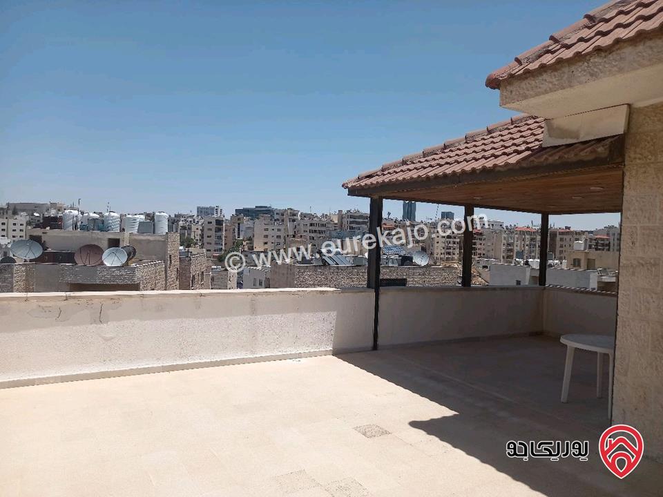 روف طابقي مساحة 290م داخلي و 70م خارجي تراس للبيع في عمان - الدوار الخامس