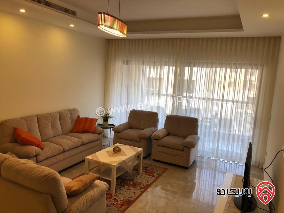 شقة استثمارية مفروشة طابق أول مساحة 100م للبيع في عمان - عبدون الشمالي