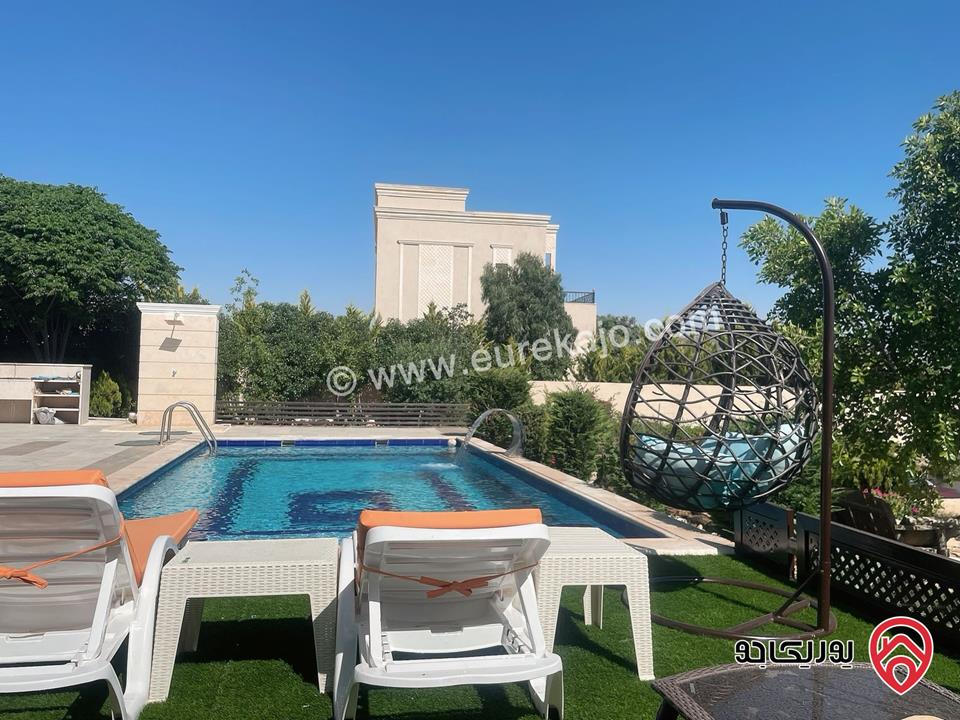 مزرعة مساحة الأرض 1200م والبناء 140م للبيع في جرش