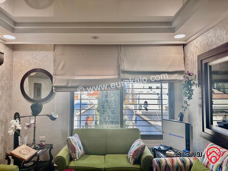 شقة طابق ثالث دوبلكس مساحة 200م للبيع في عمان - حي الصحابة – رجم عميش