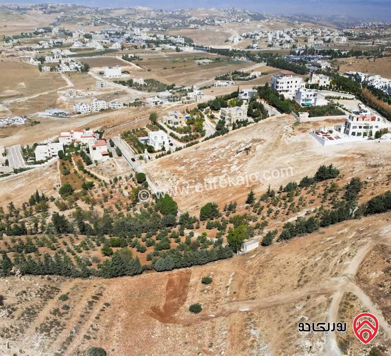 قطع اراضي مميزة جدا مساحة 1 دونم للبيع في الحمر مقابل الاسطبلات الملكية