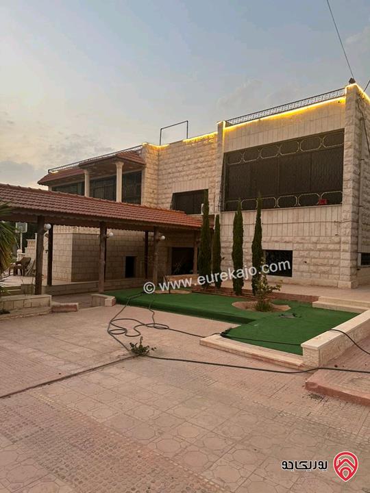 بيت مستقل مساحة 600م على أرض 1902م للبيع في اربد - الرمثا من المالك مباشرة 