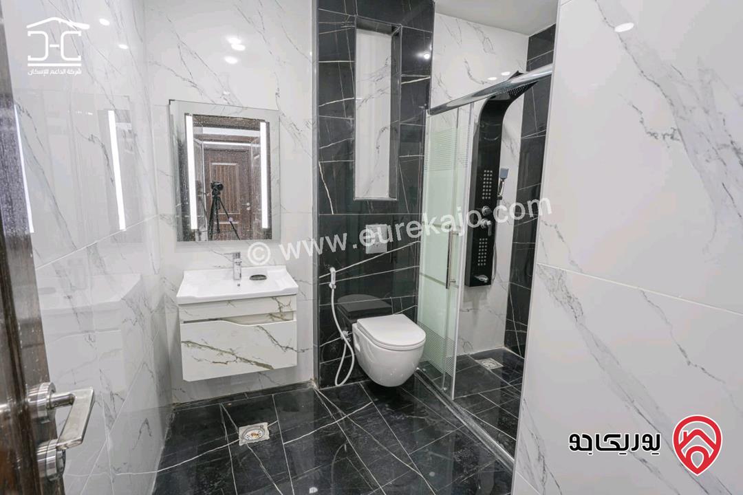 شقة جديدة دوبلكس مع روف مساحة 220م للإيجار في عمان - شفا بدران/ الكوم