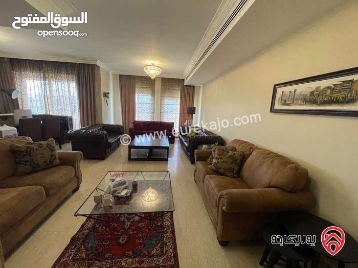 شقة مفروشة مساحة 200م طابق أول للايجار في عمان - دير غبار