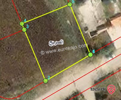 أرض مساحة 530م للبيع في اربد - من ارضي الصريح - حوض ابو قاسم الجنوبي قرب شارع ابو راشد