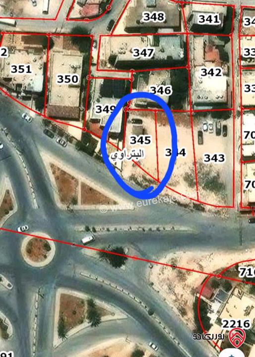 قطعة ارض مساحة 289م للبيع في الزرقاء الجديدة عند دوار بادي البتراوي 