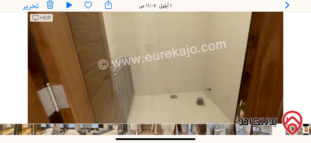 شقة أرضية مساحة 200م مع ترس 75م للبيع في عمان - ضاحية النخيل