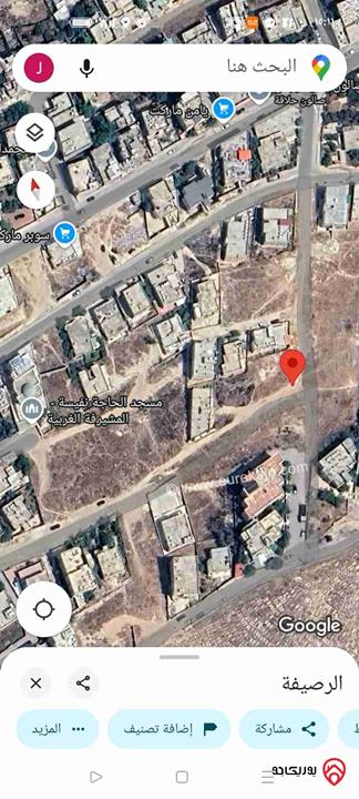 قطعة ارض مساحة 297م للبيع في منطقة الرصيفة - جبل الأمير فيصل