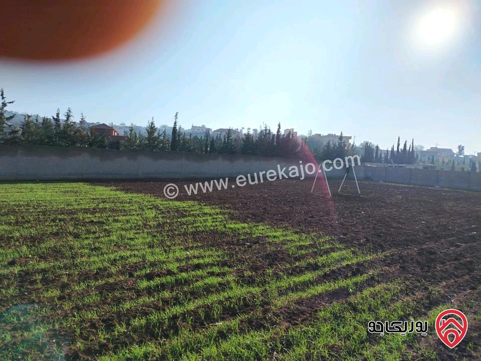 قطعة ارض مساحة 2 دونم للبيع طريق جرش 
