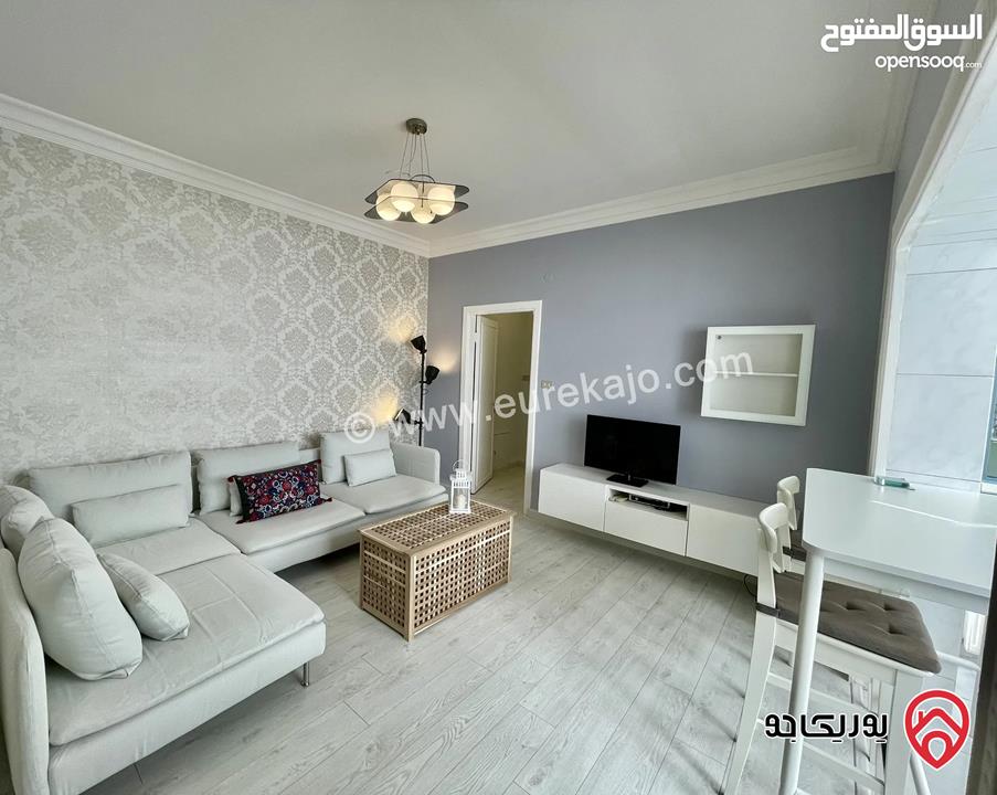 شقة مفروشة مساحة 100م للايجار في عمان - ام اذينة 