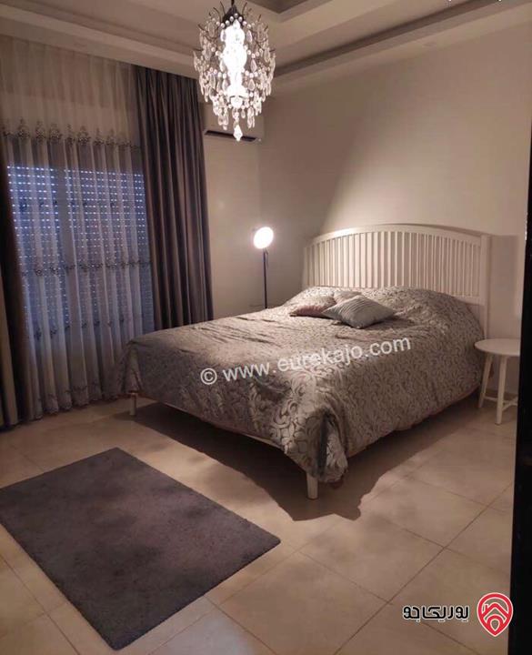 شقة مفروشة طابق أول مساحة 220م للايجار في عمان - مرج الحمام 