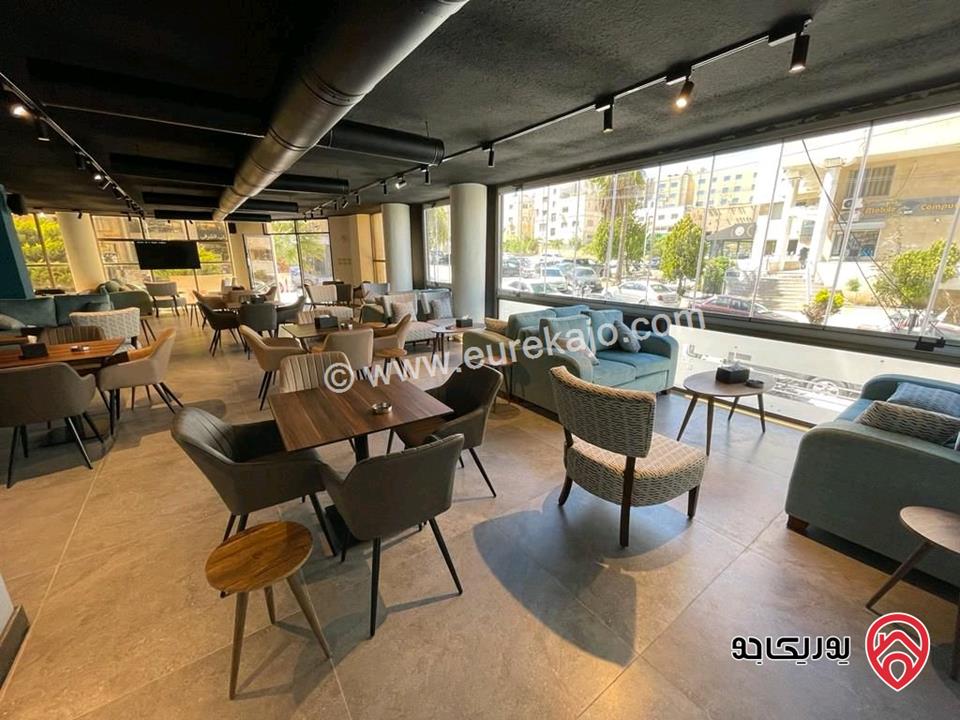 كافيه ومطعم مساحة 360م للبيع في عمان - الرابية 