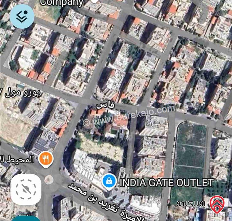 قطعة أرض مساحة 990م للبيع في عمان - مرج الحمام 