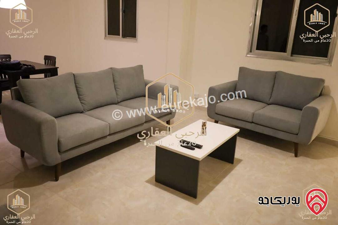 شقة مجددة مساحة 175م ارضية للايجار في عمان - اللويبدة