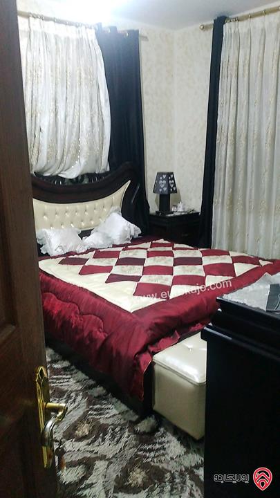 شقة مساحة 115م طابق أول للبيع في عمان - البنيات مقابل مدارس الحصاد 