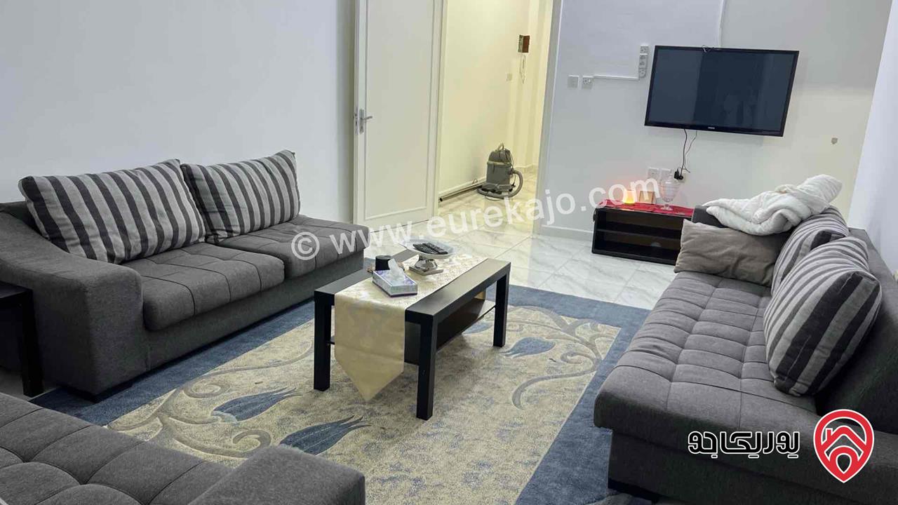 Furnished apartments for rent // شقة مفروشه للايجار في اربد - الحي الجنوبي مساحة 125م 