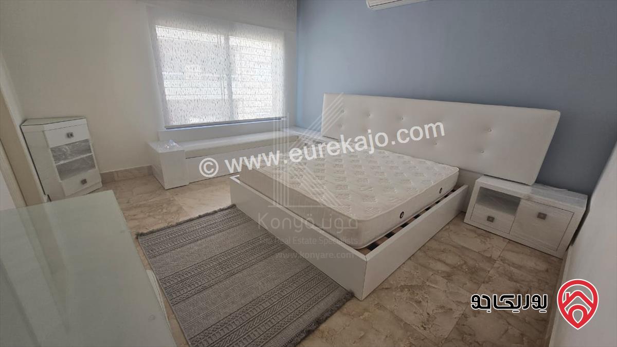 شقة مفروشة فاخرة دوبلكس مساحة 230م داخلي و 60م خارجي للايجار في عمان - الدوار الرابع