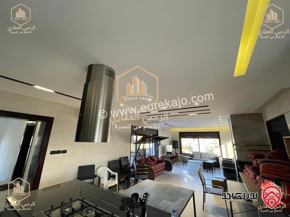 شقة رووف مساحة 160م سوبرديلوكس للايجار في عمان - الكرسي