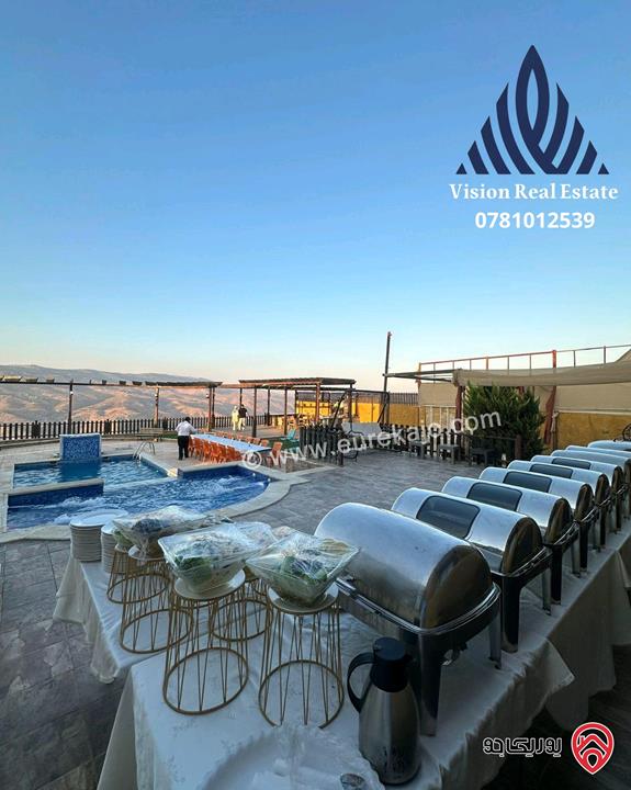 مزرعة مساحة الأرض 4 دونم و البناء 1250م للبيع في السلط - الصبيحي