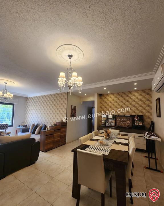 شقة أرضية مساحة 150م للبيع في عمان - خلدا 