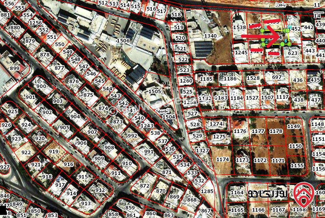 قطعة ارض مساحة 979م للبيع من اراضي شمال عمان - الجبيهة تصلح لكافة الاستثمارات