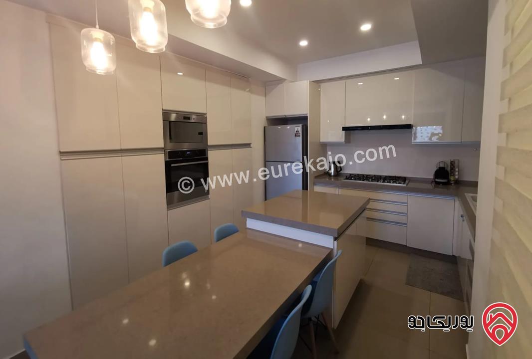 شقة فاخرة مساحة 115م مفروشة للايجار في عمان - عبدون