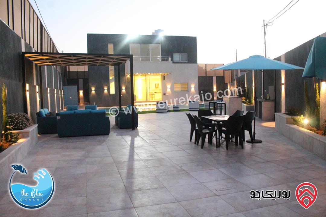 شاليه - مزرعة The Blue Chalet للايجار اليومي في البحر الميت 
