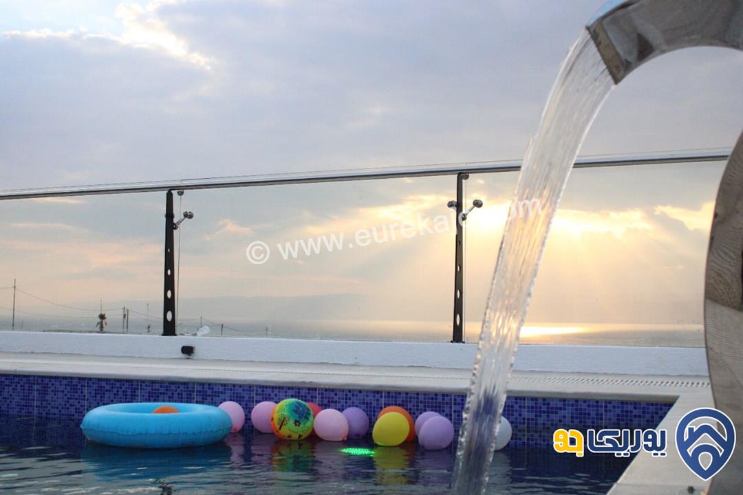 شاليه - مزرعة مساحة الأرض 500م ومساحة البناء 132م للبيع في البحر الميت 