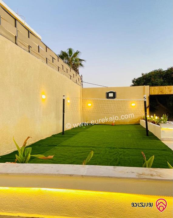 شاليه مساحة الأرض 624م ومساحة البناء 150م للبيع في البحر الميت