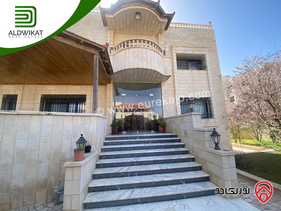 فيلا مستقلة للبيع في عمان - شفا بدران مفروشة مساحة البناء 600 م مساحة الارض 600 م