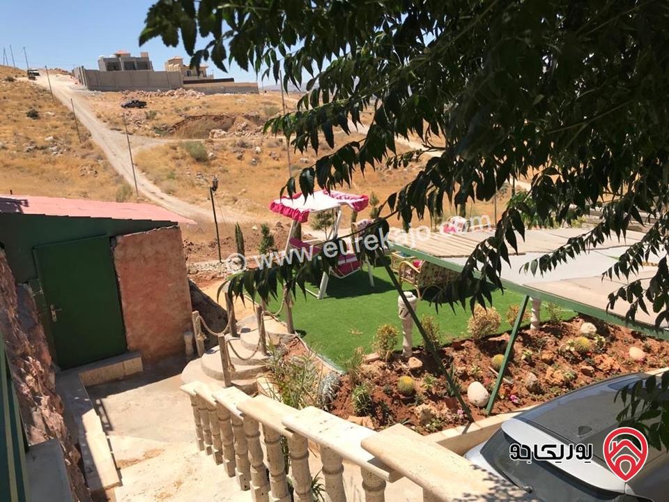 مزرعة مسحة الأرض 500م والبناء 30م للبيع في جرش - عنيبه
