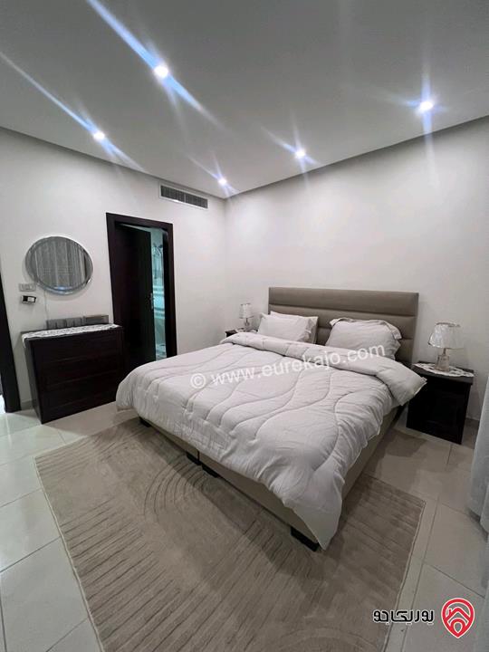 شقة مفروشة ديلكوس مساحة 106م طابق أول للإيجار في عمان - عبدون الشمالي