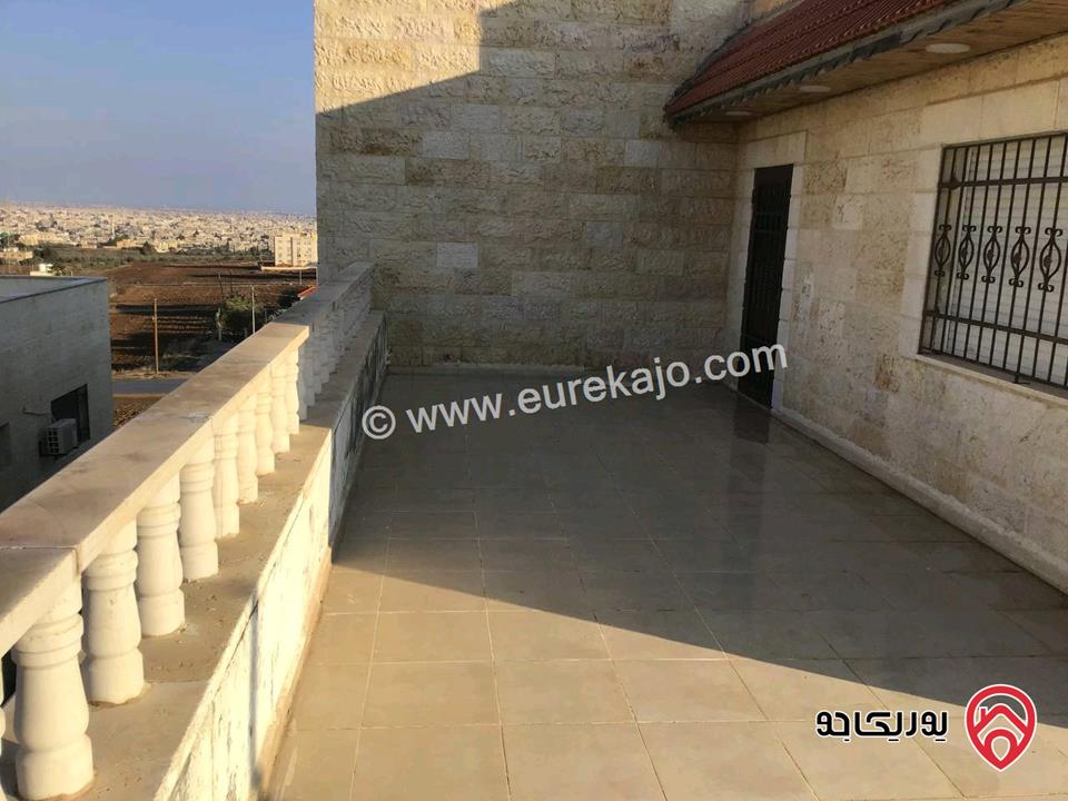 رووف طابق ثاني فني مساحة 330م للبيع في اربد - الحصن