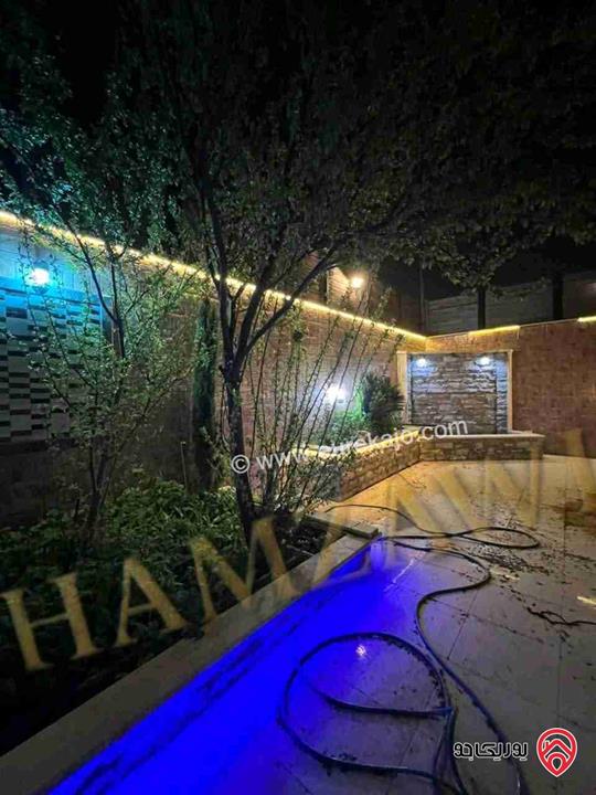 شقة سوبر ديلوكس مساحة 175م داخلي و 150م خارجي للايجار في عمان - طريق المطار 