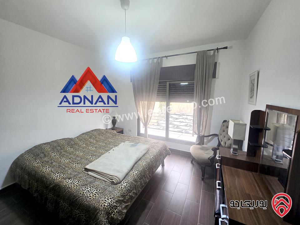 شقة طابق أول مساحة 100م للايجار مفروشة في عمان - عبدون