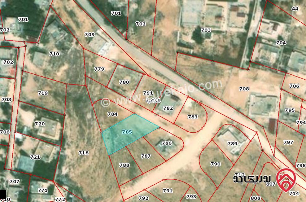 قطعة أرض جاهزة للبناء مساحة 756م للبيع في المفرق - الخالدية