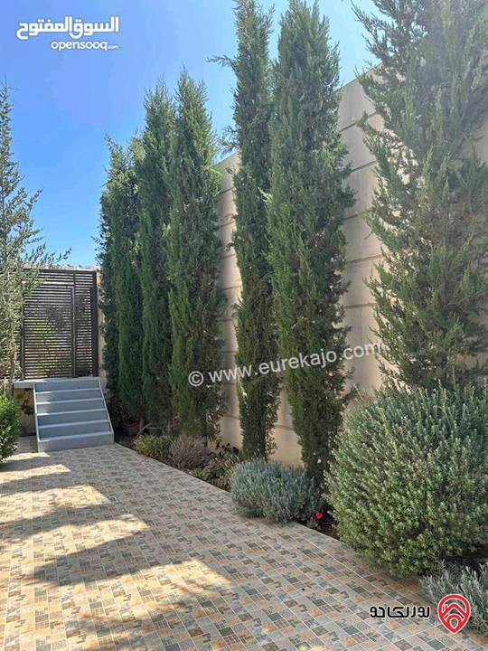 شقة مفروشة مساحة 450م طابق ثالث مع روف للايجار في عمان - طريق المطار 