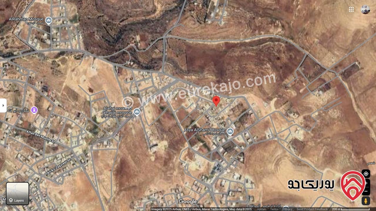 أرض مساحة 450 متر مربع للبيع في شفا بدران بدران – محافظة العاصمة