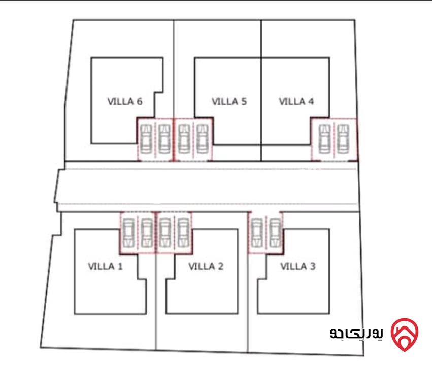 فيلا فخمة سوبر ديلوكس مساحة 453م على أرض 450م للبيع في عمان - طريق المطار قرب ايكيا 