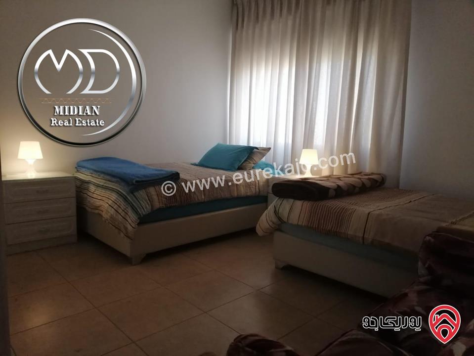 شقة مفروشة فاخرة للايجار في عمان - الجندويل مساحة 170م طابق ثالث تشطيبات وديكورات سوبر ديلوكس بسعر مميز